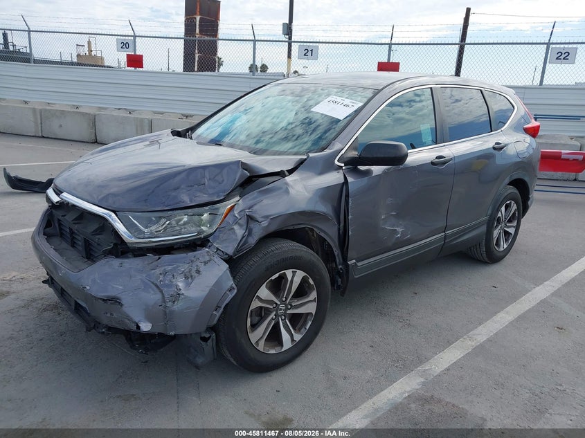 Vin: 5j6rw5h33kl002385, lot: 46310313, honda cr-v lx 20192