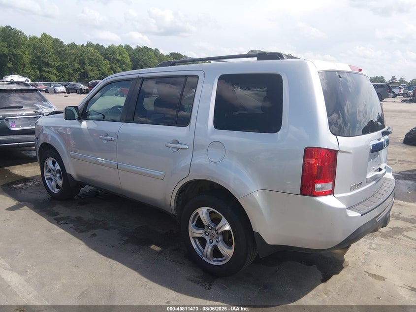 Vin: 5fnyf4h51db047392, lot: 46310319, honda pilot ex-l 20133