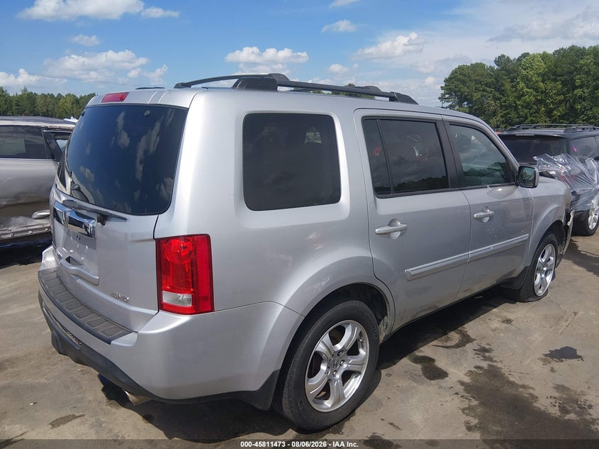 Vin: 5fnyf4h51db047392, lot: 46310319, honda pilot ex-l 20134