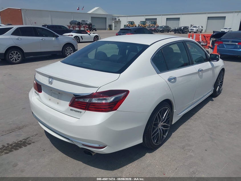 2017 HONDA ACCORD auction photo 4