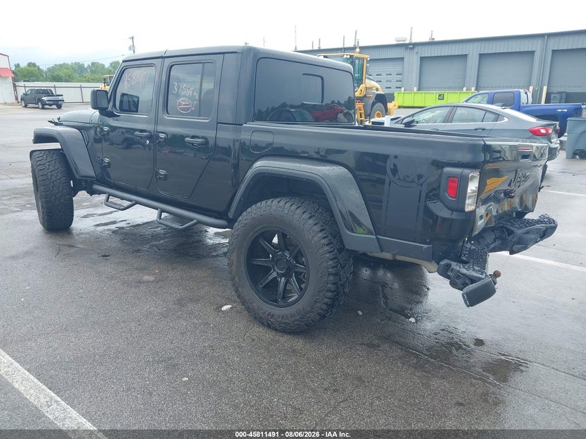Vin: 1c6hjtag9pl579955, lot: 46310337, jeep gladiator sport s 4x4 20233