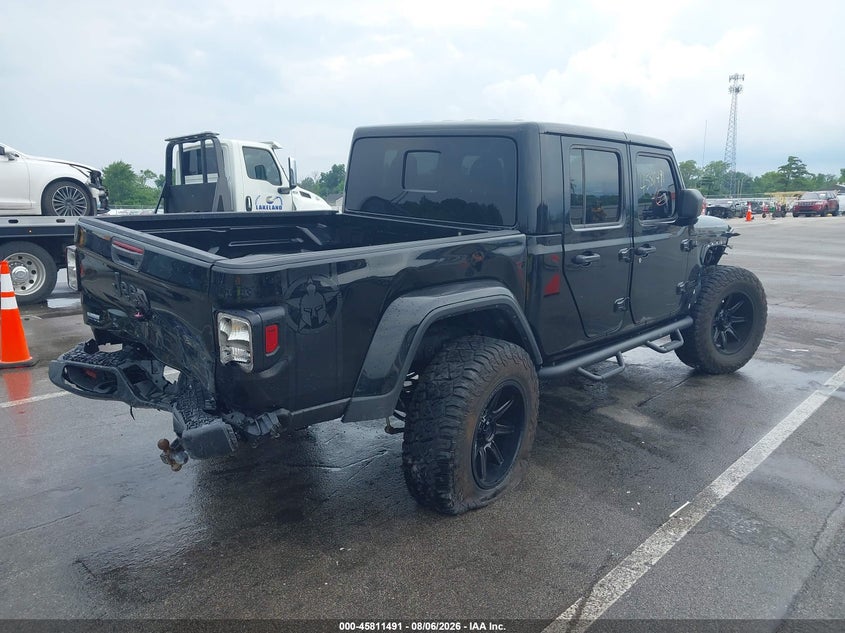 Vin: 1c6hjtag9pl579955, lot: 46310337, jeep gladiator sport s 4x4 20234
