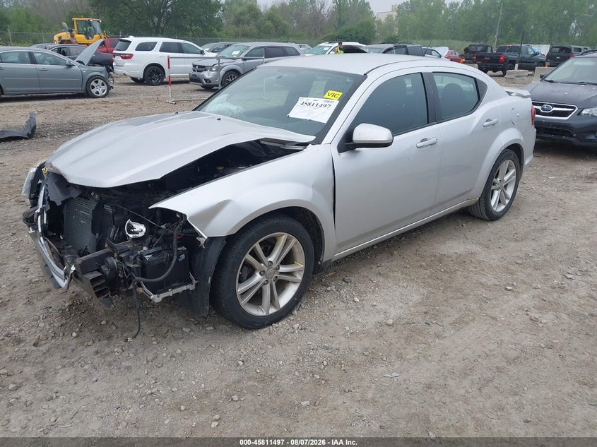 Vin: 1b3bd1fg9bn526190, lot: 46310343, dodge avenger mainstreet 20112
