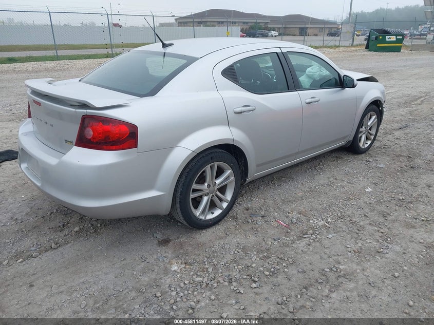 Vin: 1b3bd1fg9bn526190, lot: 46310343, dodge avenger mainstreet 20114