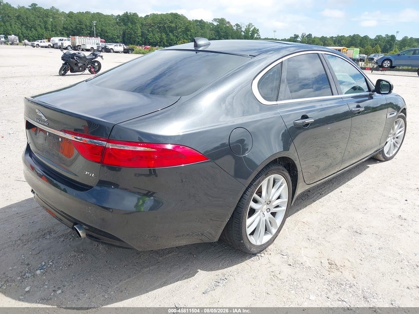 Vin: sajbe4bv3gcy09884, lot: 46310350, jaguar xf 35t prestige 20164