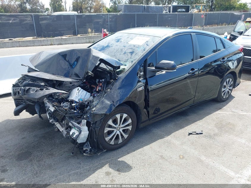 Vin: jtdkamfp5n3227319, lot: 46310359, toyota prius prime le 20222