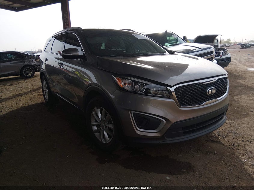 Vin: 5xypg4a32jg426701, lot: 46310372, kia sorento 2.4l lx 2018 img_1