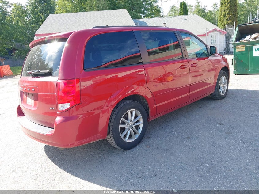 Vin: 2c4rdgcg5fr667528, lot: 46310380, dodge grand caravan sxt 20154