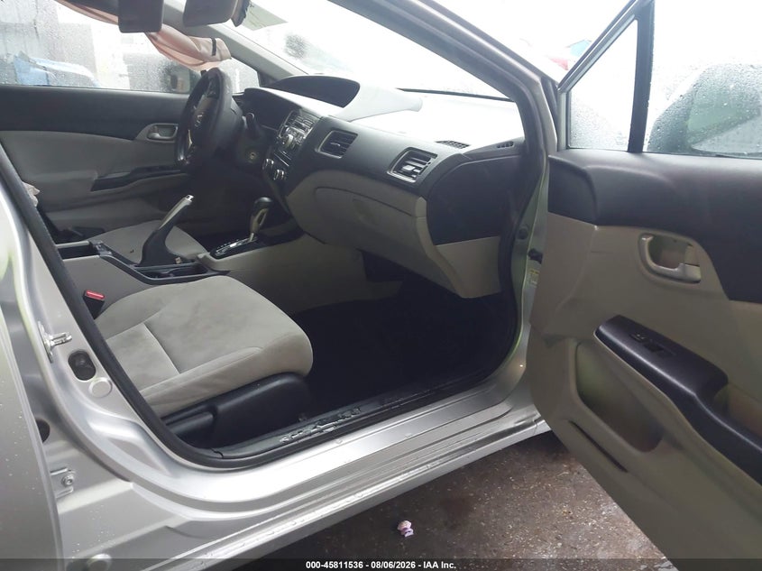 2013 HONDA CIVIC auction photo 5