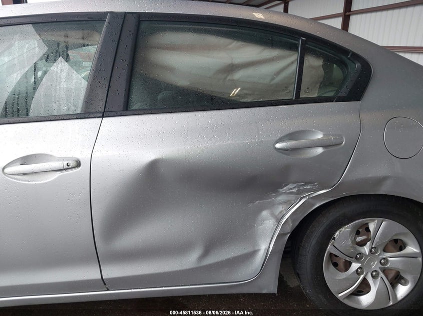 2013 HONDA CIVIC auction photo 6