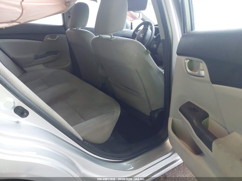 2013 HONDA CIVIC auction photo 8