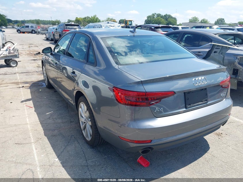 Vin: wauanaf46hn045896, lot: 46310385, audi a4 premium 20173