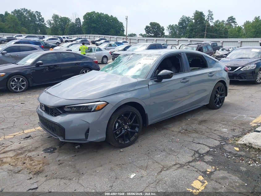 Vin: 19xfl2h87te020426, lot: 46310394, honda civic sport 20262