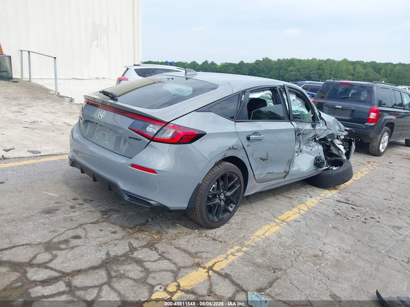 Vin: 19xfl2h87te020426, lot: 46310394, honda civic sport 20264