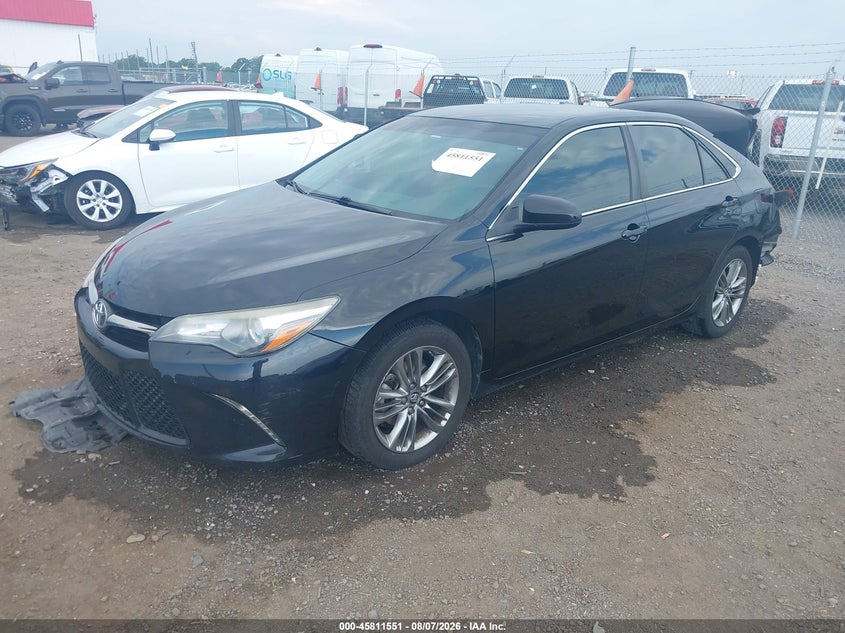 Vin: 4t1bf1fk8hu760537, lot: 46310397, toyota camry se 20172