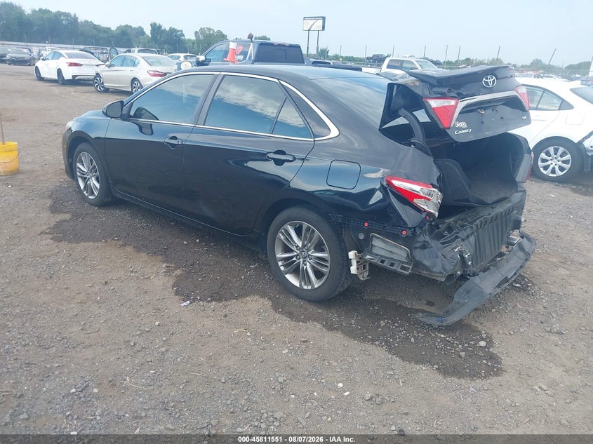 Vin: 4t1bf1fk8hu760537, lot: 46310397, toyota camry se 20173