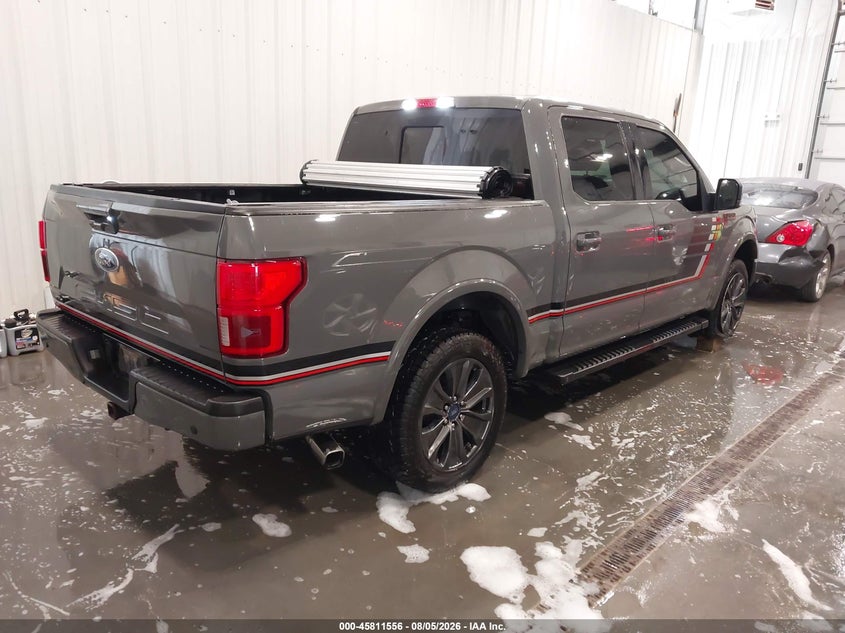 Vin: 1ftew1eg7jfb44286, lot: 46310402, ford f-150 lariat 20184