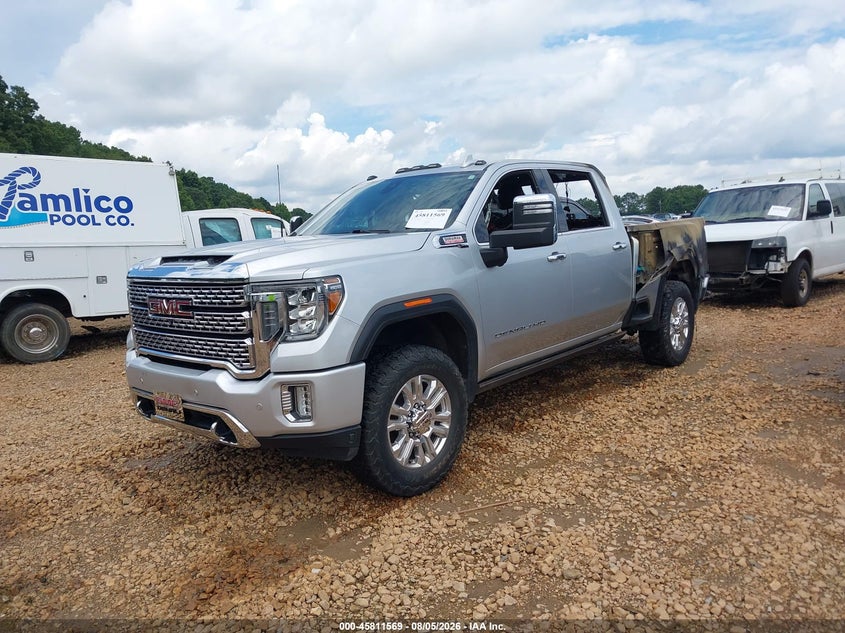 2021 GMC Sierra, Interior Burn, IAAI, VIN 1GT49WEY9MF174015 — фото 2