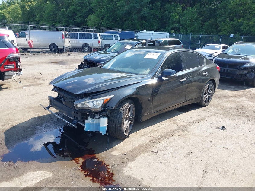 Vin: jn1bv7ar2fm401408, lot: 46310416, infiniti q50 sport 20152