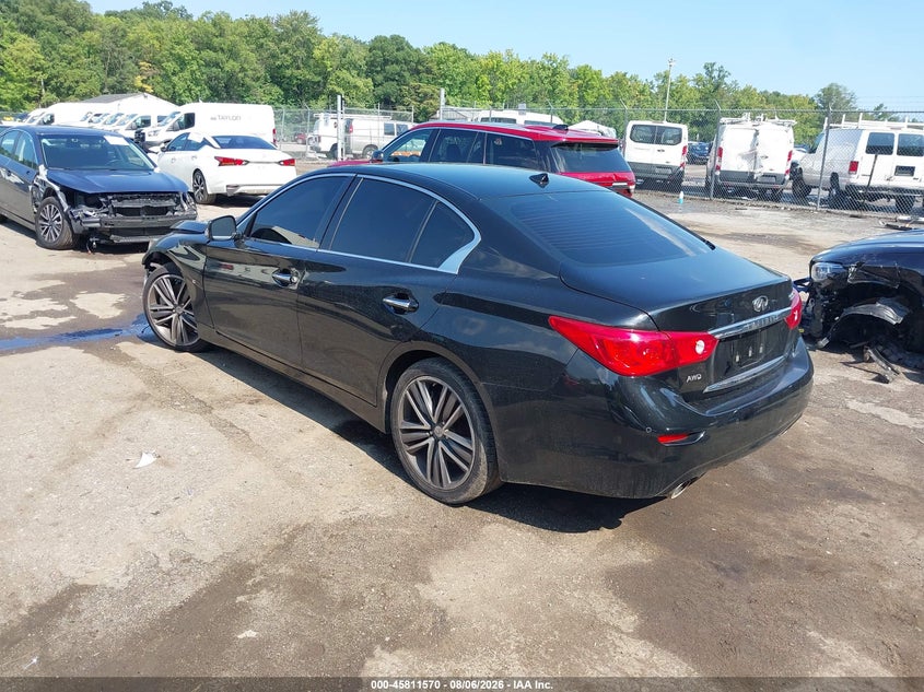 Vin: jn1bv7ar2fm401408, lot: 46310416, infiniti q50 sport 20153