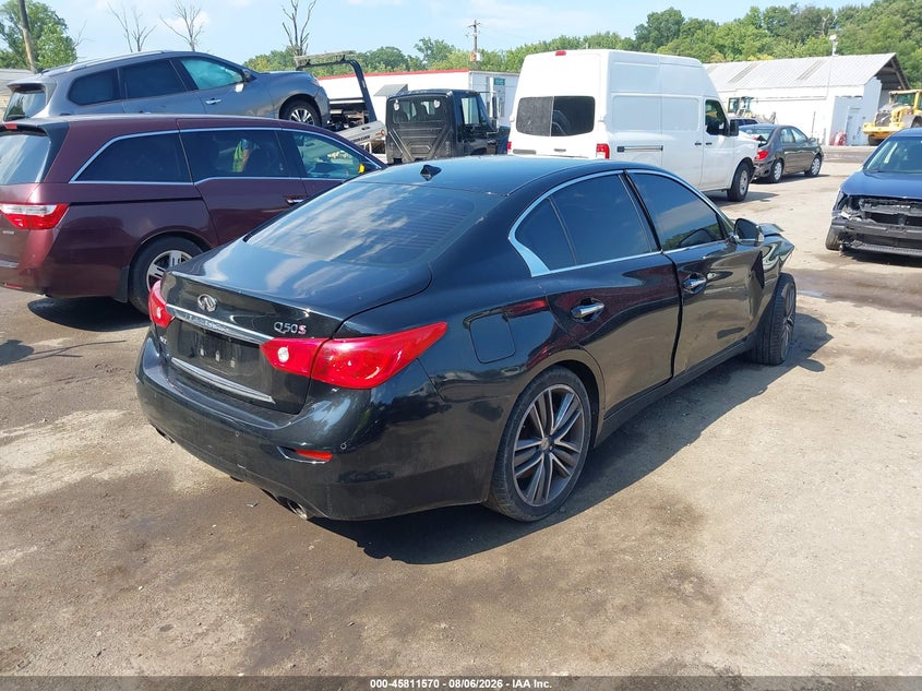 Vin: jn1bv7ar2fm401408, lot: 46310416, infiniti q50 sport 20154