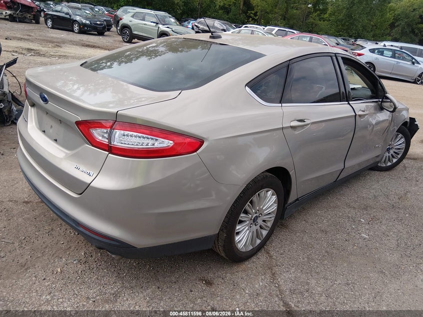 Vin: 3fa6p0uu2fr172371, lot: 46310442, ford fusion hybrid s 20154