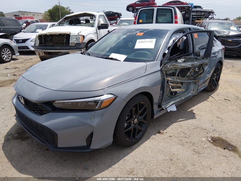 Vin: 2hgfe2f59th603833, lot: 46310443, honda civic sport 20262