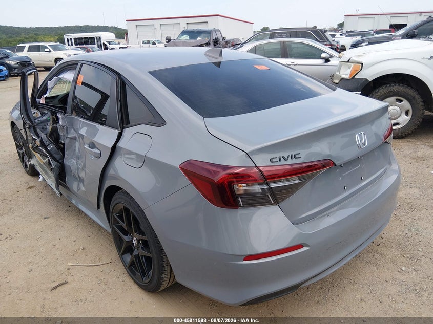 Vin: 2hgfe2f59th603833, lot: 46310443, honda civic sport 20263