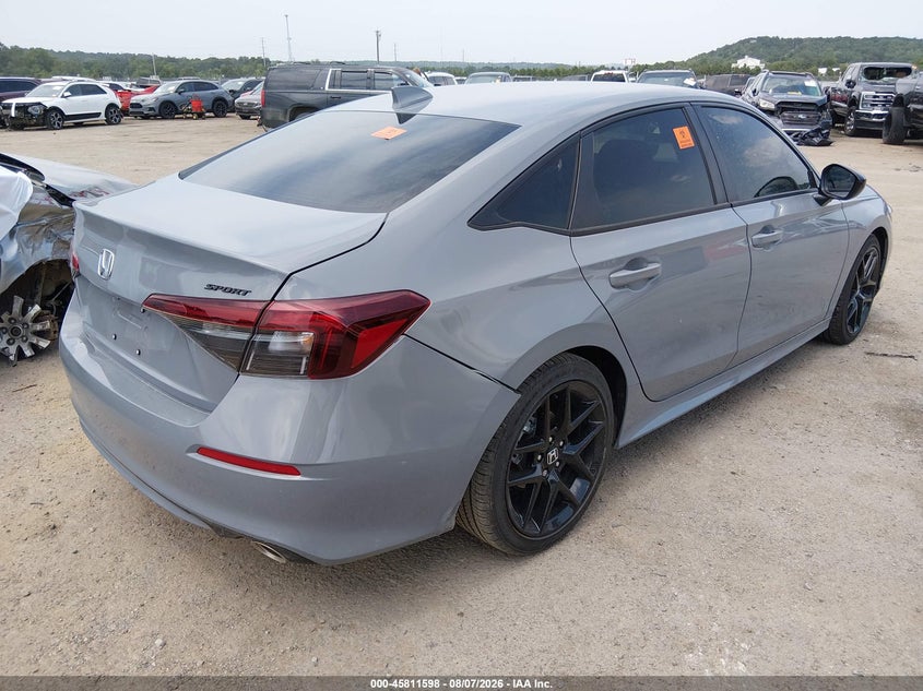 Vin: 2hgfe2f59th603833, lot: 46310443, honda civic sport 20264