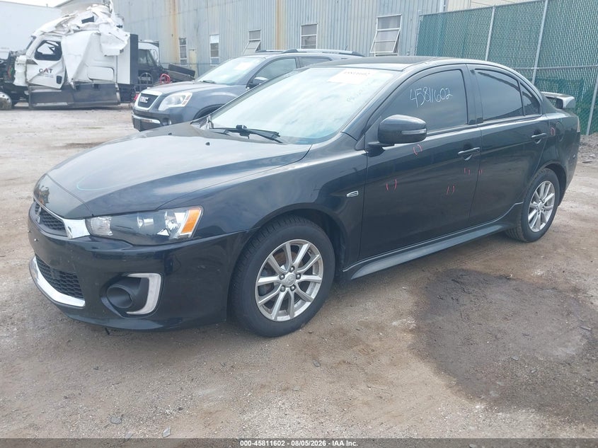 Vin: ja32u2fu8gu011753, lot: 46310448, mitsubishi lancer es 20162