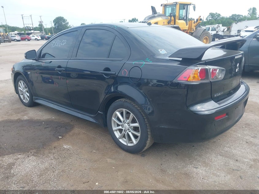 Vin: ja32u2fu8gu011753, lot: 46310448, mitsubishi lancer es 20163