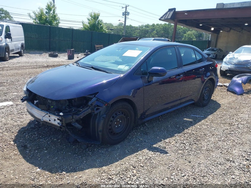 Vin: 5yfeprae2lp117489, lot: 46310450, toyota corolla le 20202