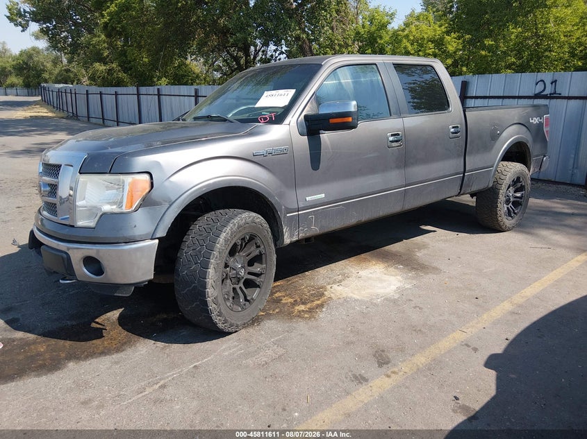 Vin: 1ftfw1et9ckd47837, lot: 46310457, ford f-150 lariat 20122