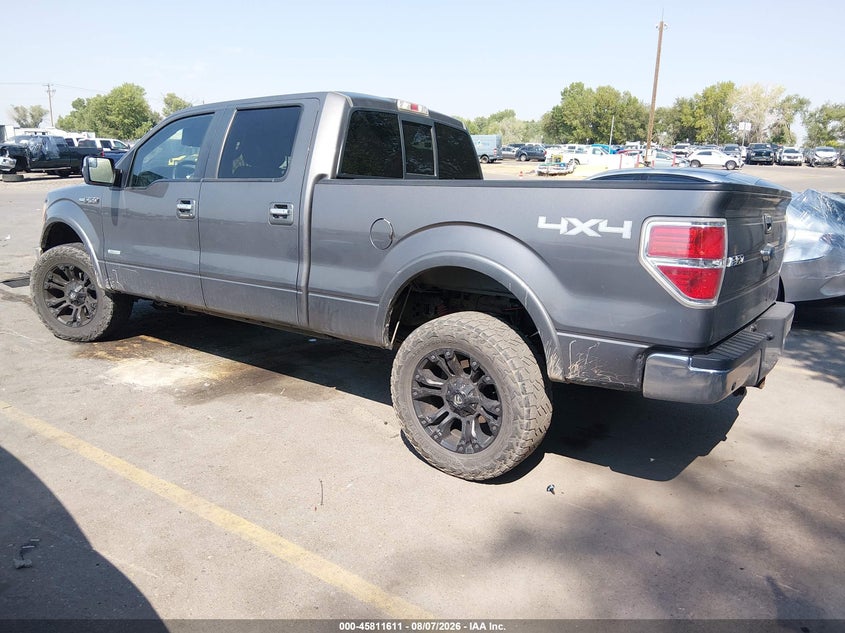 Vin: 1ftfw1et9ckd47837, lot: 46310457, ford f-150 lariat 20123