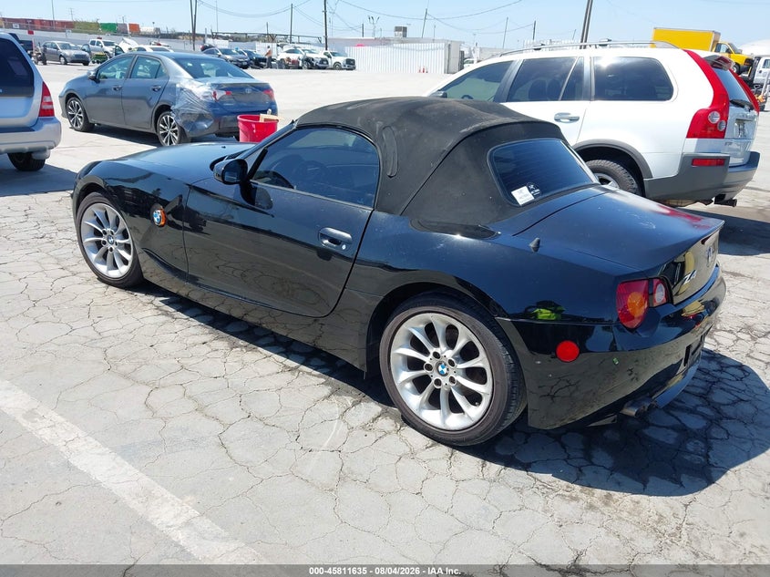 2003 BMW Z4 auction photo 3