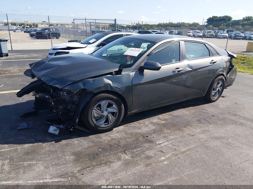 2025 Hyundai Elantra Se, Оба бока, IAAI, VIN KMHLL4DG9SU044525 — фото 2
