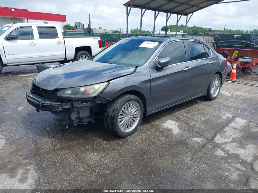 Vin: 1hgcr2f87fa270519, lot: 46310488, honda accord ex-l 20152