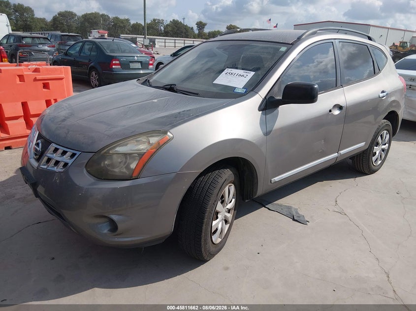 Vin: jn8as5mt3ew614288, lot: 46310508, nissan rogue select s 20142