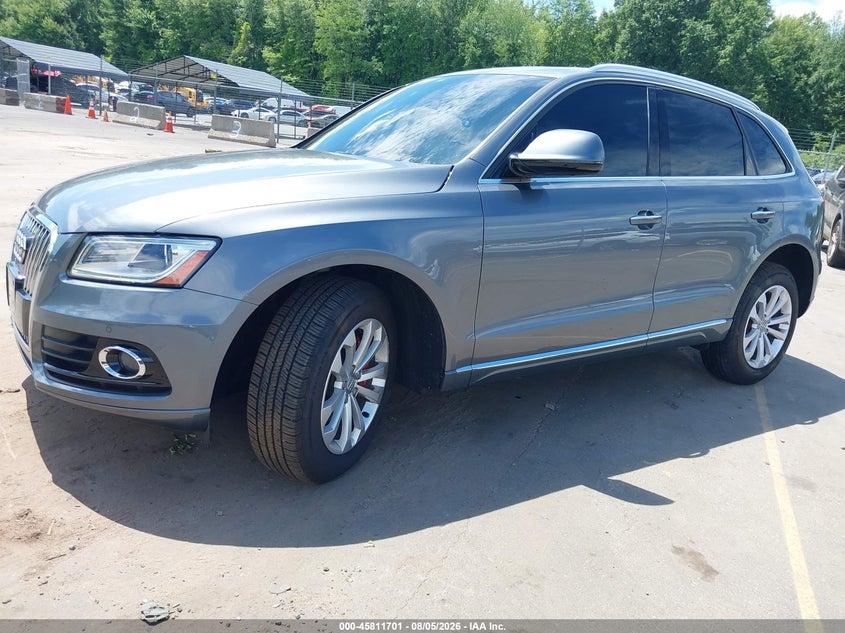 Vin: wa1l2afp5ga134163, lot: 46310547, audi q5 2.0t premium 20162