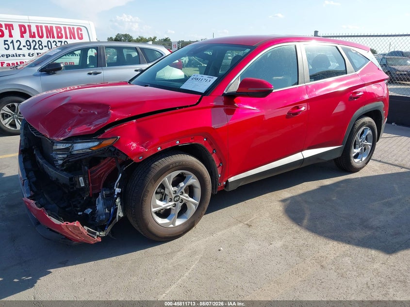 Vin: 5nmja3aexnh076538, lot: 46310559, hyundai tucson se 20222