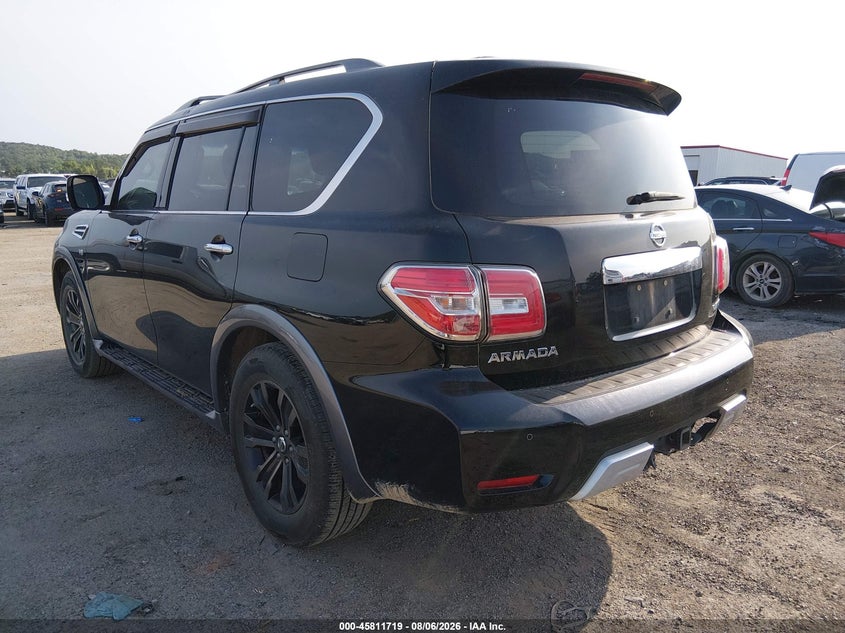 Vin: jn8ay2nd0h9002623, lot: 46310565, nissan armada platinum 20173
