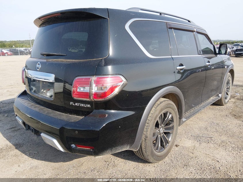 Vin: jn8ay2nd0h9002623, lot: 46310565, nissan armada platinum 20174