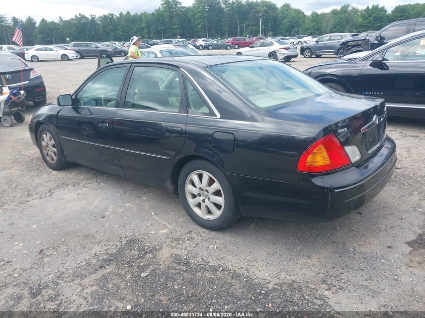 TOYOTA AVALON 2001 VIN 4T1BF28B21U190866