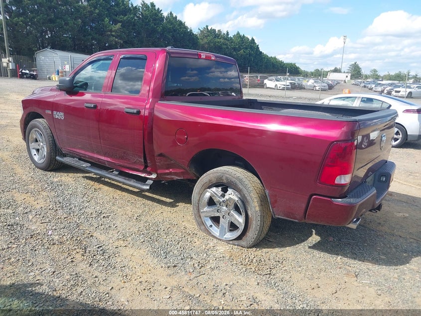 Vin: 1c6rr7ft7gs388020, lot: 46310593, ram 1500 st 20163