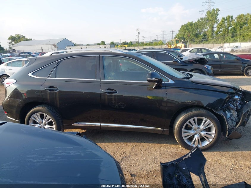 LEXUS RX 2011 VIN JTJBC1BA6B2418871