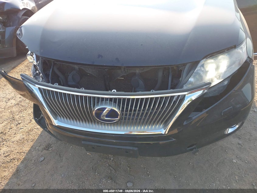 LEXUS RX 2011 VIN JTJBC1BA6B2418871