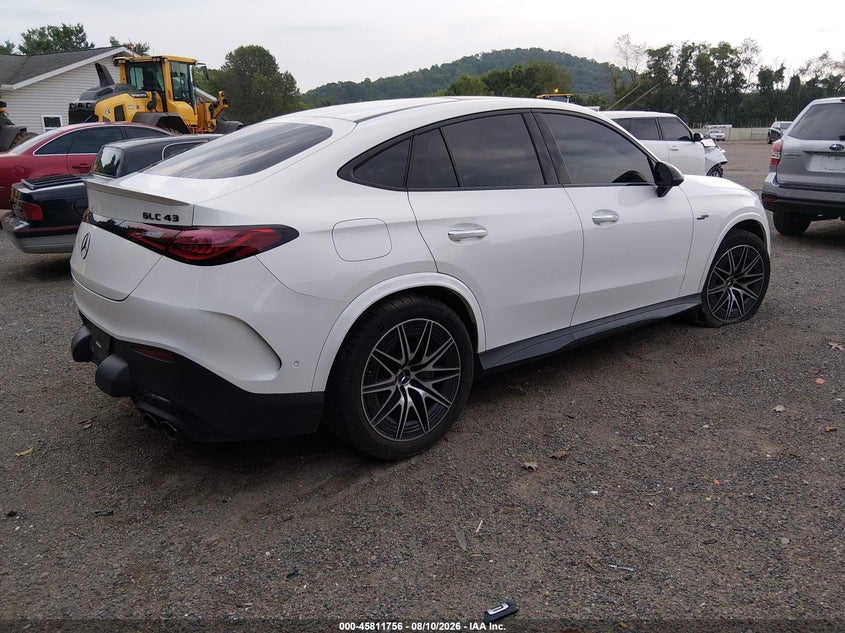 Vin: w1nkj8hbxsf389863, lot: 46310602, mercedes-benz amg glc 43 coupe 4matic 20254