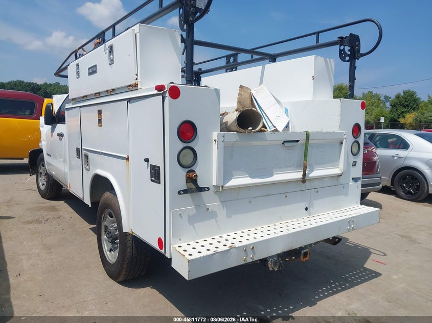 Vin: 1gb0cueg0fz145598, lot: 46310618, chevrolet silverado 2500hd work truck 20153