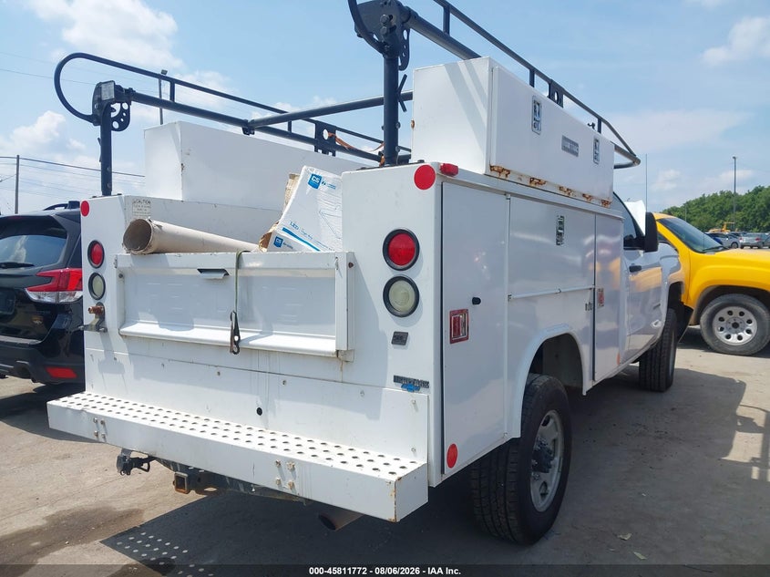 Vin: 1gb0cueg0fz145598, lot: 46310618, chevrolet silverado 2500hd work truck 20154