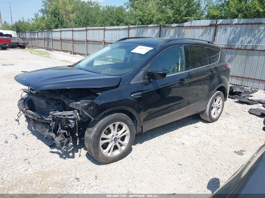 Vin: 1fmcu0gd3jua11798, lot: 46310639, ford escape se 20182
